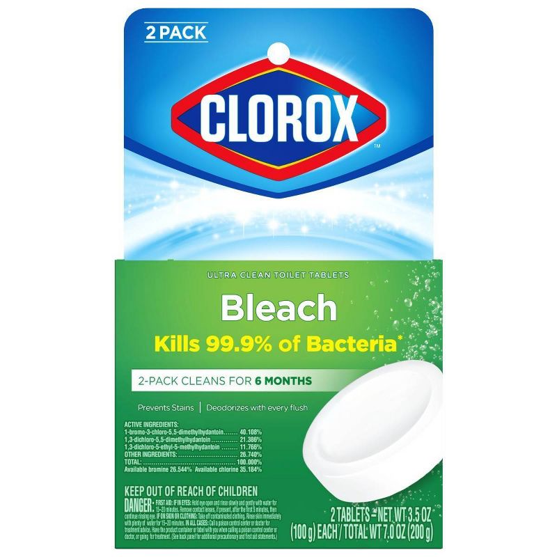 Clorox Ultra Clean Toilet Tablets Bleach - 3.5oz, 3 of 12