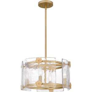 Quoizel Lighting Jolie 4 - Light Pendant in  Light Gold - 1 of 1