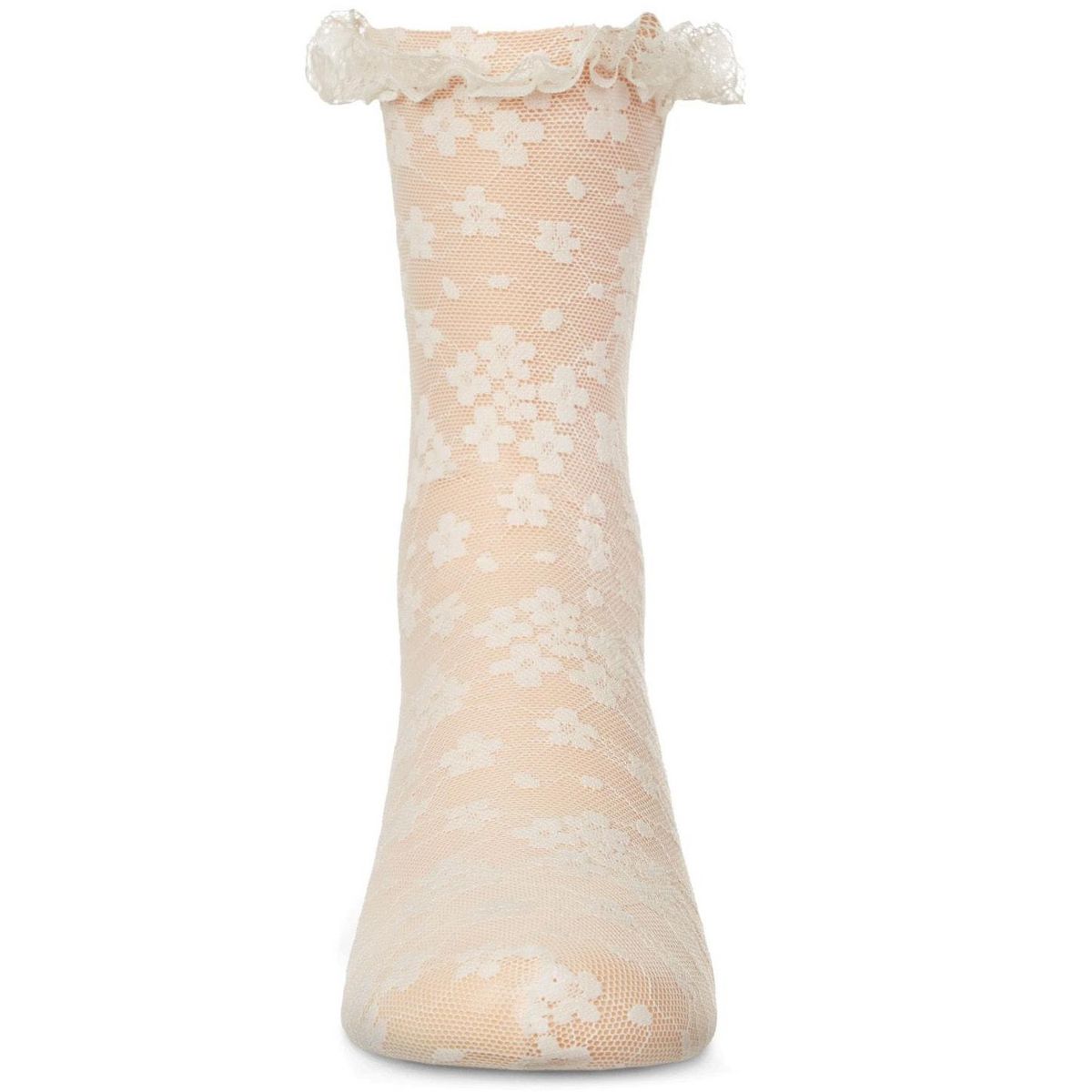 Memoi Girls' Lace Anklet Socks - thumbnail 8
