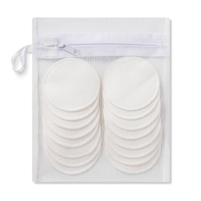 Reusable Make Up Removing Cotton Rounds with Washable Bag - 16ct - up & up™
