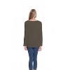 Women's Long Sleeve Scoop Neck Top - Multiples - 2 of 3