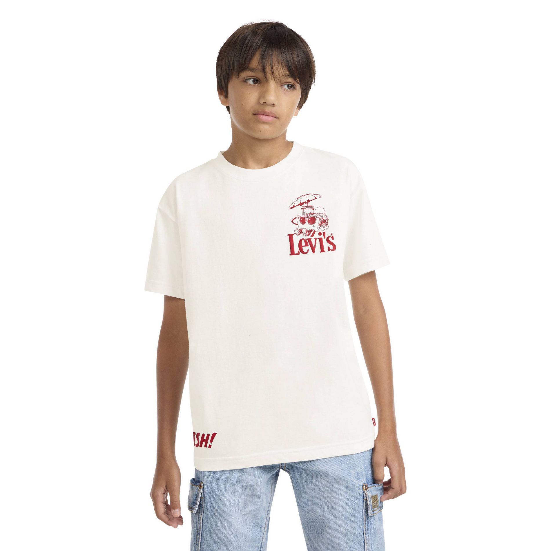 Levi's® Boys' Food Graphic T-Shirt - Beige M