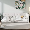 Full Size Upholstered Platform Bed with USB Ports for Bedroom - 2 of 4