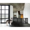 Dynamic Accents Highlander Series Solid Wood Pet Gates are Handcrafted by Amish Craftsman - 32 High - 5 Panel Walk Through - Black - 2 of 2