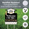 Big Dot of Happiness Law School Grad - Party Decorations - Future Lawyer Graduation Party Welcome Yard Sign - 3 of 4