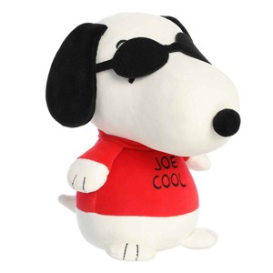 Aurora Small Squishy Joe Cool Peanuts Adorable Stuffed Animal White 8.5" - 1 of 4