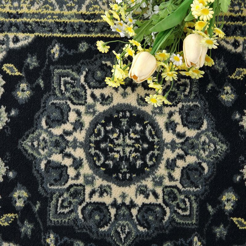 Area Rugs Boho Moroccan Fuzzy Rug Rugs Vintage Bohemian Rug Non-Shedding Carpet, 4 of 9