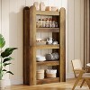 Tribesigns 5-Tier Wooden Bookshelf, 70.86" Farmhouse  Bookcase, Freestanding Display Shelf for Living Room, Home Office, Bedroom - 2 of 4
