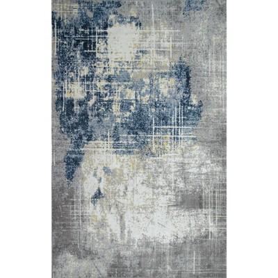 Rugs America Jaelyn Distressed Transitional Area Rug