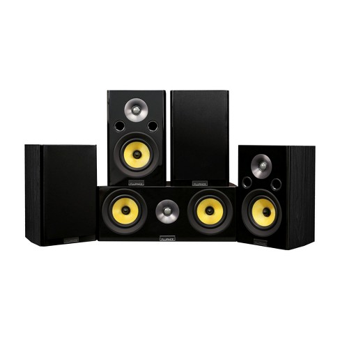 Fluance Signature Hifi Compact Surround Sound Home Theater 5.0