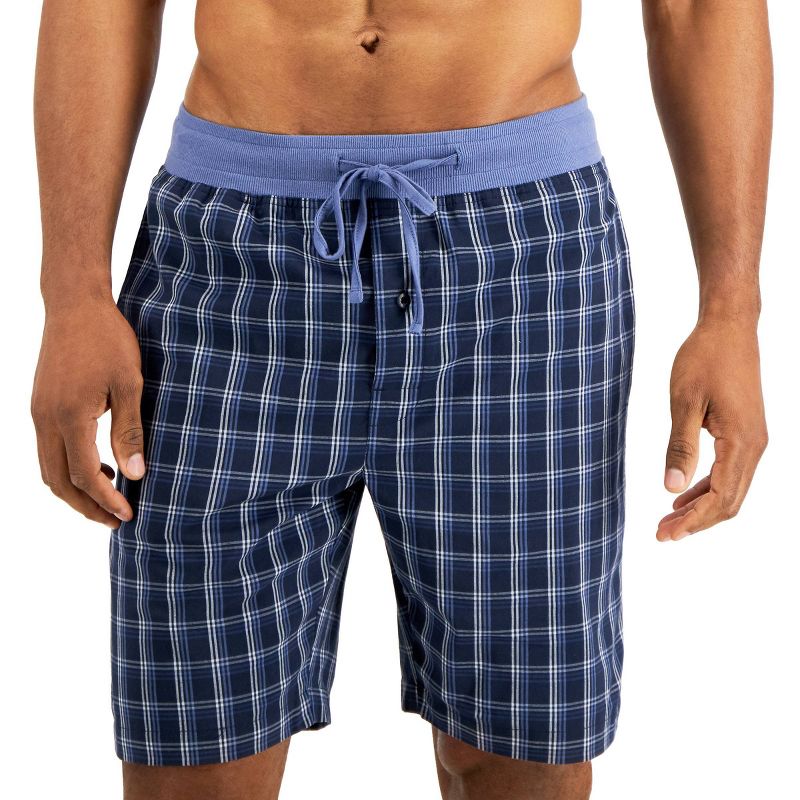Hanes Premium Men&#39;s Shorts Pajama Set - Blue, 4 of 6