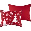 Greenland Home Fashions 2404AKS Peppermint Party King Pillow Sham, 20x36Inch - 2 of 3