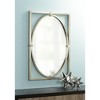 Uttermost Akita Rectangular Vanity Wall Mirror Modern Beveled Brushed Nickel Metal Frame 24" Wide for Bathroom Bedroom Living Room Entryway Office - 2 of 4