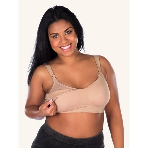Leading Lady Women's The Natalie -  Cotton Wireless Nursing Sports Bra (4059) - 1 of 4