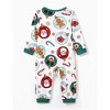 PATPAT Family Chritsmas Pajamas Matching Sets Holiday Christmas Pjs baby Sleepwear including Socks - 3 of 4