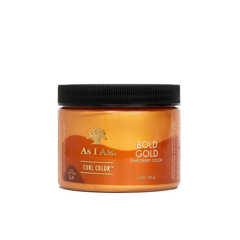As I Am Curl Color - Bold Gold - 6oz, 1 of 9