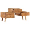 vidaXL TV Stand Honey Solid acacia wood Medium TV Stand Rectangular - 4 of 4