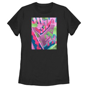 Women's Squid Game Stairs T-Shirt - 1 of 4