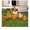 The Lakeside Collection Lighted Village Stakes - Farmhouse Holiday Decor - Set of 5 - 3 of 4