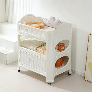 SereneVita Baby Diaper Changing Table, Nursery Changer, Baby Changing Station for Infant and Newborn, Sturdy & Sustainable, Removable Safety Belt - 1 of 4