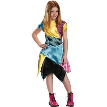 Toddler Girls' The Nightmare Before Christmas Sally Dress Costume - Size 4-6 - Blue