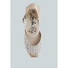Regatta Tweed Round Toe Woven Wedges Women - 4 of 4