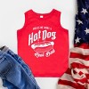 The Juniper Shop Makes Me Want A Hot Dog Real Bad Solid Toddler Tank - 3 of 4