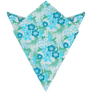 INSPIRE CHIC Men's Floral Embroidered Pocket Squares - 1 of 4