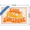 Trends International Hey Happy - Soul Full Of Sunshine Framed Wall Poster Prints - 3 of 4