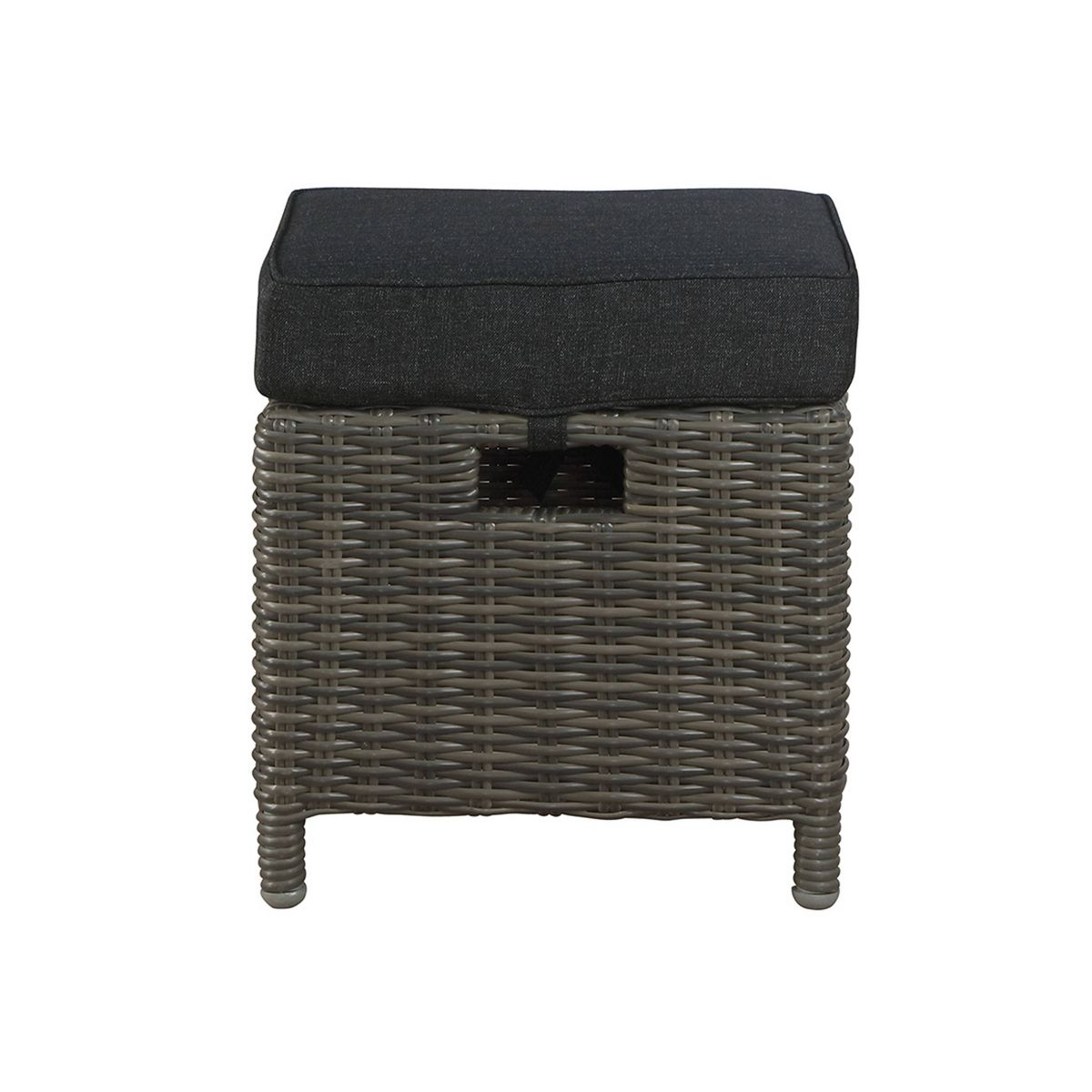 Asti 4pc Wicker Outdoor Set: Reclining Chairs & Ottomans, All-Weather, Rust-Proof - Alaterre Furniture - thumbnail 9