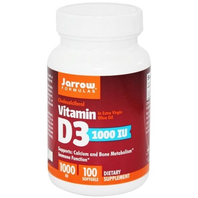 Photo 1 of Jarrow Formulas Cholecalciferol Vitamin D3 1000 IU  -  100 Count - bbd 08/24