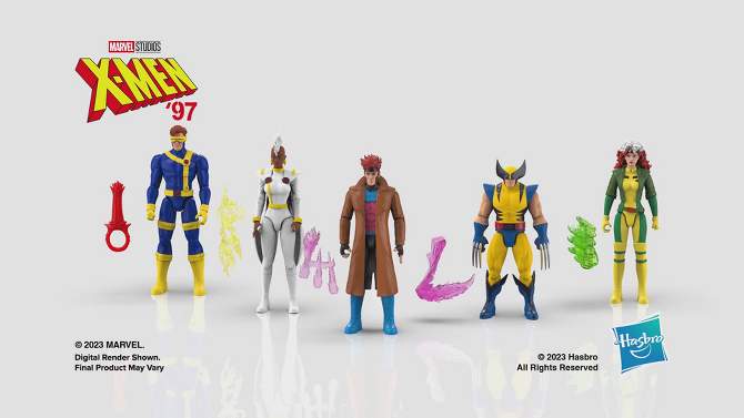 X-Men &#39;97 Epic Hero Action Figure Set - 5pk (Target Exclusive), 2 of 10, play video