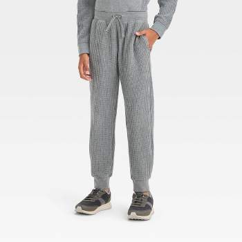 Hanes Kids' Eco Smart Fleece Non-pocket Sweatpants - Gray M : Target