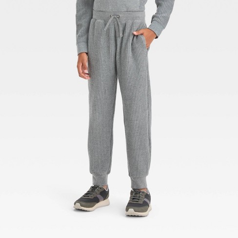 Thermal Waffle Knit Joggers