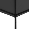 vidaXL Gazebo 13.1'x13.1'x9.8' Anthracite 0.6 oz/ftÂ² - 3 of 4