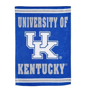 Embossed Suede Flag, House Size, University of Kentucky - 1 of 4