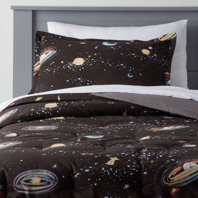 Full/Queen Space Kids' Comforter Set - Pillowfort™