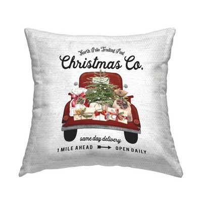 Stupell Industries Vintage Christmas Truck Sign