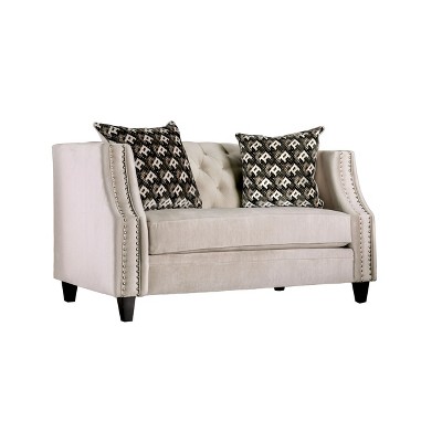 Crawford Loveseat Beige - HOMES: Inside + Out