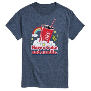 Men's - Coca-Cola - Have A Coke And A Smile Short Sleeve Graphic T-Shirt - 1 of 4