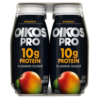 OIKOS Pro Mango Traditional Yogurt Drink - 18.6 fl oz/6ct Cups