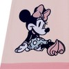 Lambs & Ivy Disney Baby Minnie Mouse Pink Appliqued Cotton Wearable Blanket - 3 of 4