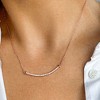 Adornia Rose Gold 2-PIECE Curved Bar and Butterfly Necklace HOLIDAY Set - 3 of 3