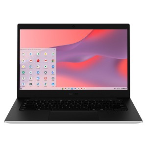 Refurbished: Samsung Galaxy Chromebook, 14" HD, N4500, 4GB, 64GB, Chrome, XE340XDA-KA2US - Manufacturer Refurbished - 1 of 4