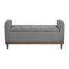 CAVINAS Mid-Century Lift-Open Top Ottoman Bench with Internal Storage,Upholstered Storage Bench for Living Room - 4 of 4