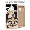 NFL New Orleans Saints 2'x4' Wood Toss Game Set - 3 of 4
