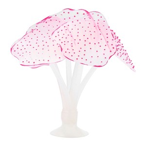 Unique Bargains Glowing Silicone Aquarium Simulation Coral - 1 of 4