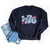 Simply Sage Market Patriotic 1776 Checkered Sweatshirt - 3 of 4