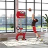 NAYSAYE Kids Basketball Hoop Adjustable 5 in 1 Sports Play Set for Indoor Outdoor Play for Kids, Red, 18.1"*20.1"*59.8" - 2 of 4
