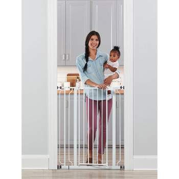 Regalo Wall Safe Extra Wide Walk Through Safety Gate : Target